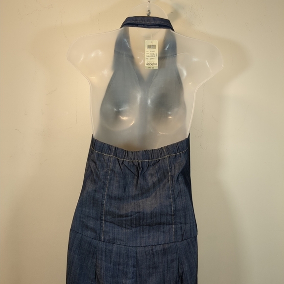 Arden B Women's Sleeveless Button Up Pant Jumpsuit, NWT , Size XS - Picture 3 of 11